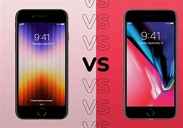 Image result for iPhone SE vs 8 Phone 4