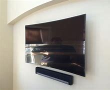 Image result for Wall Mounted Curved TV