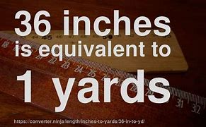 Image result for What Objects Can Be Measured in Yards