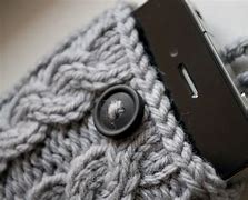 Image result for Knitted Cell Phone Case Free Pattern