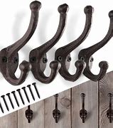 Image result for Cast Iron Screw in Hooks