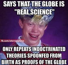 Image result for Midwit Flat Earth Meme