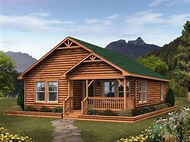 Image result for Triple Wide Manufactured Log Homes