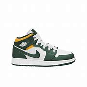 Image result for Green and Yellow Jordan's