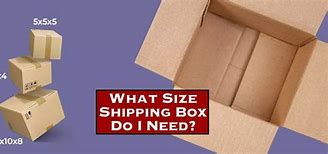 Image result for Small Shipping Box Sizes