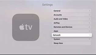 Image result for Apple TV Settings Menu