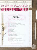 Image result for Wedding Planning Binder Printables