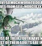 Image result for Dinosaur Extinction Meme