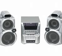 Image result for JVC Bookshelf Stereo with Multiple CD Player