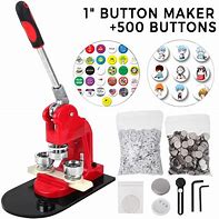 Image result for Button Making Machine