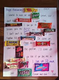 Image result for Candy Bar Poster Ideas for Anniversary