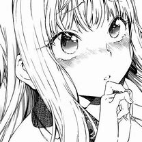 Image result for Aesthetic Black and White Anime PFP
