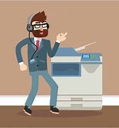 Image result for Person Using Copier