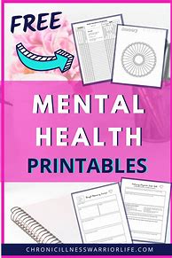 Image result for Free Mental Health Worksheets