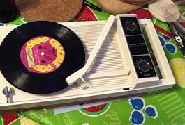Image result for Vintage Battery Operated Record Player Game Calling