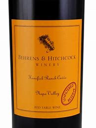 Image result for Behrens Hitchcock Unfiltered Reserve Kenefick Ranch