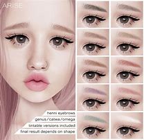 Image result for Second Life Eyebrow Textures