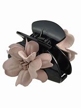 Image result for flowers claws hair clip pink