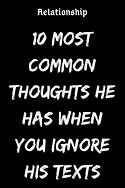 Image result for Ignore My Texts Quotes