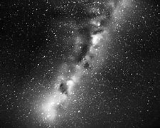 Image result for Milky Way Galaxy Black and White