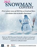 Image result for Snowman Contest