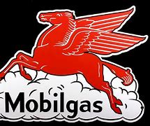 Image result for Mobil Gas Pegasus Logo