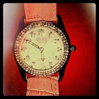 Image result for Pink Cystalline Swarovski Watch