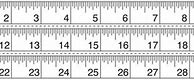 Image result for Measuring Tape Printable Worksheet