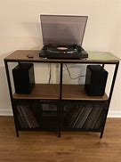 Image result for IKEA Record Player Stand