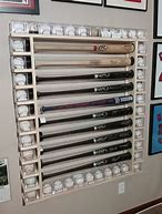 Image result for Baseball Bat Display Shelves