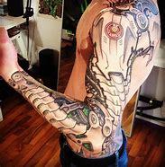 Image result for Robot Arm Tattoo Drawings