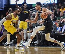 Image result for Giannis Antetokounmpo Dunk On LeBron James
