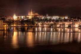 Image result for Prague Castle at Night