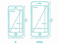 Image result for iPhone 8 Plus Length