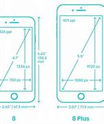 Image result for Actual Sizes of iPhone 8 Plus Print Out
