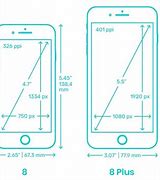 Image result for iPhone 8 Plus Screen Size Comparison