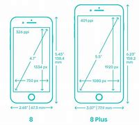 Image result for What Is the Size of an iPhone 8Plus