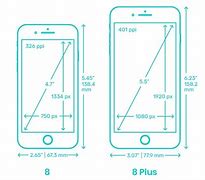 Image result for Dimensions of iPhone 8 Plus in mm