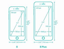 Image result for iPhone 8 Length and Width