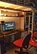 Image result for Dorm Gaming Setup