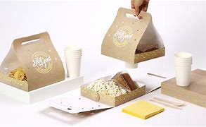 Image result for Paper Box with Handle for Take Out
