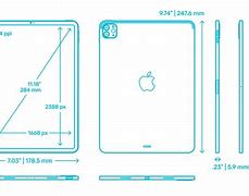 Image result for Apple iPad Dimensions Screen Pro 11