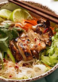 Image result for Vietnamese Noodles with Lemongrass Chicken