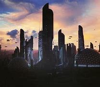 Image result for Future Futuristic City Concept Dark