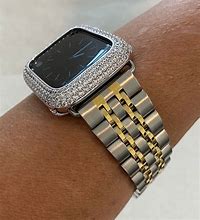 Image result for Red Apple Watch with Diamonds