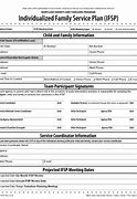 Image result for Individual Family Service Plan