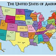 Image result for United States with Capitals