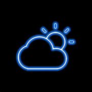 Image result for Neon Weather App Icon