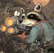 Image result for Rocket Raccoon Sad