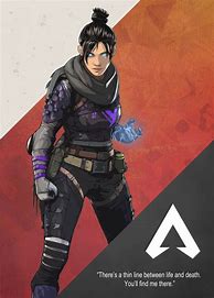 Image result for Wraith Apex Legends Poster